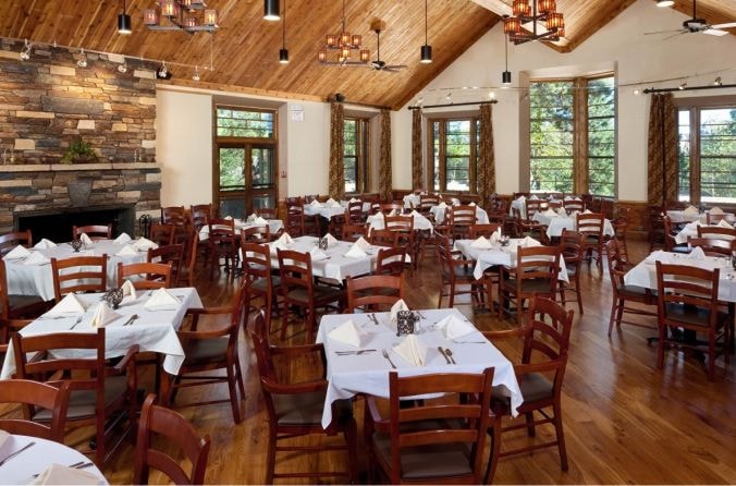 Sylvan Lake Lodge Dining Room